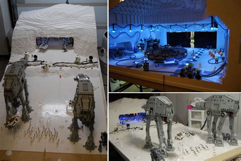 Cool Stuff Star Wars Hoth Lego Diorama