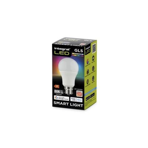 Integral Ilglsb22dl177 Smart Wireless 8 5 Watt Bc B22mm Dimmable Gls