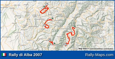 Maps Rally Di Alba Rally Maps