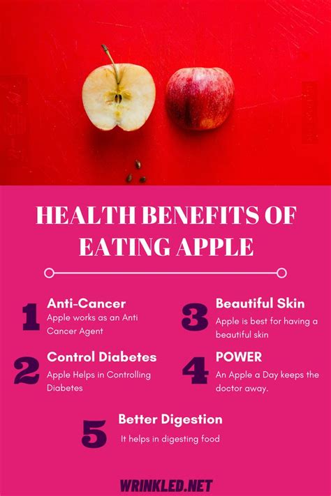 Health Benefits Of Eating Apple Health Health Benefits Apple Help