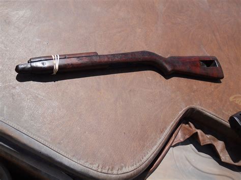 Wwii M1 Carbine Inland Type Ii Eye Cut Low Wood Stock W Handguard Oi