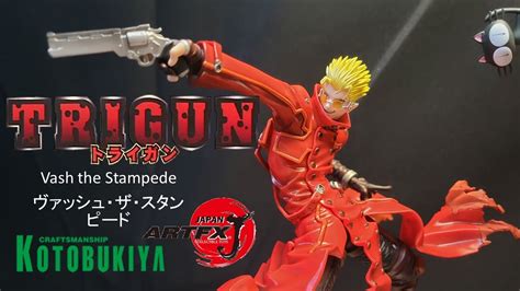 Vash The Stampede TRIGUN Unboxing 1 8 Scale PVC Renewal Package