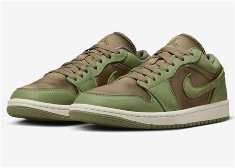 Air Jordan Low Brown Kelp Sky J Light Olive Fb