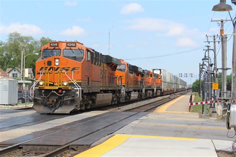 Bnsf 4248 Berwyn Metra Station Mbernero Flickr