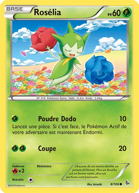 Rosélia Xy Étincelles 8 — Poképédia