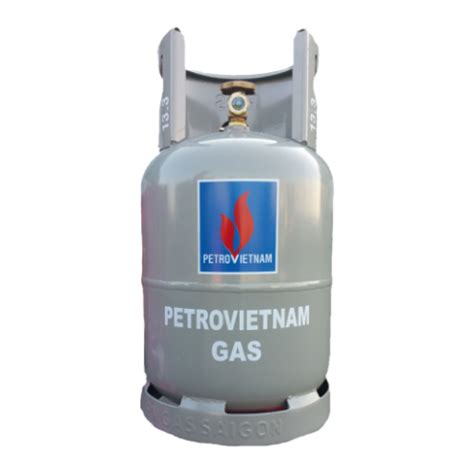 Bình Gas 12 Kg Màu Xám Gas Thương Hiệu Petrovietnam Gas