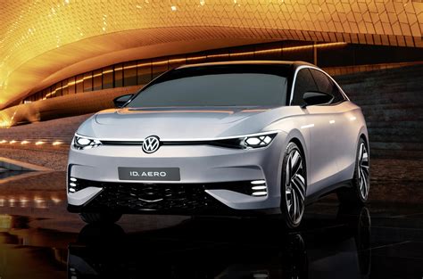 Volkswagen ID Aero Concept Revealed Previews US Bound Electric Sedan