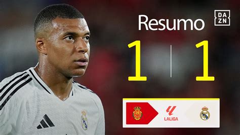 Resumo Mallorca 1 1 Real Madrid LaLiga 24 25 YouTube