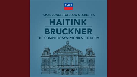 Bruckner Symphony No 2 In C Minor WAB 102 1 Ziemlich Schnell