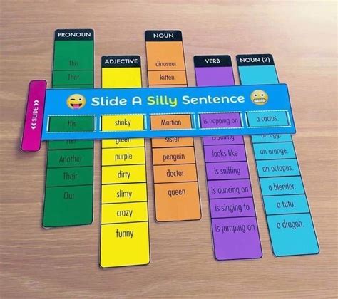 Sentence Building Activity Artofit