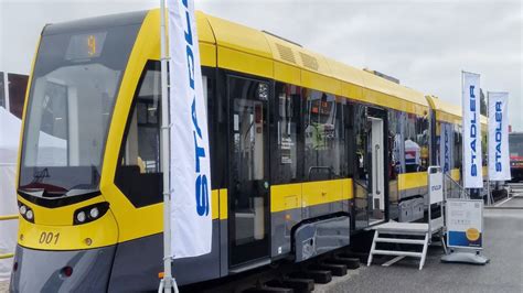 Stadler Unveils New Tram For Sarajevo At Trako Railway Technology