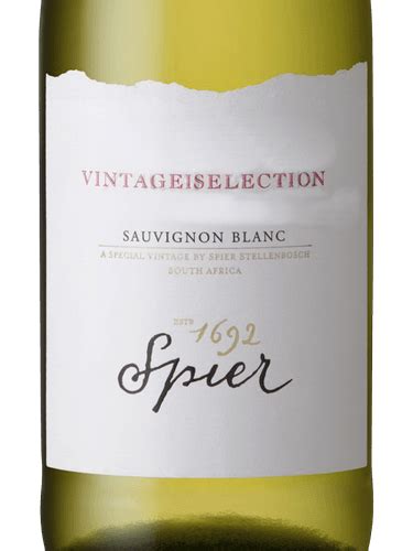 Spier Vintage Selection Sauvignon Blanc Vivino Us