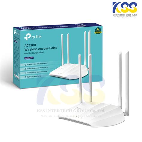 TP LINK TL WA1201 Access Point Wireless AC1200 Dual Band Gigabit ตว