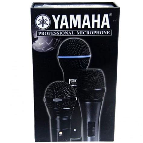 ขายดี Yamaha Professional Microphone ไมโครโฟนร้องเพลง (สีดำ) ประกันศูนย์