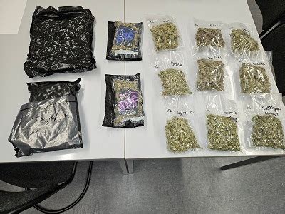 HZA HB Zoll stoppt Drogenschmuggel Über 2 5 kg Marihuana an der B 75