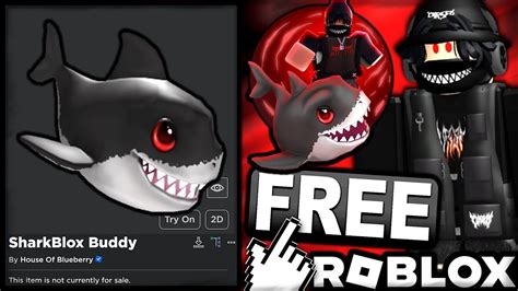 Sharkblox Event Free Item How To Get Blueberry Shark Buddy Roblox