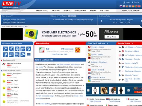 livetv.sx: Fútbol / Upcoming Video Broadcasts / LiveTV