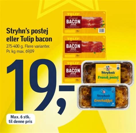 Tulip Baconskiver F Tex Marts Alle Tilbudsavis