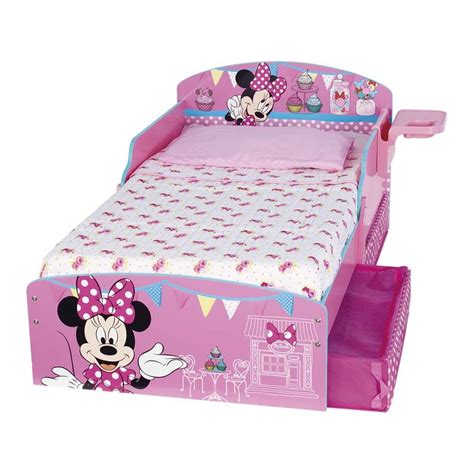 The Minnie Mouse Storytime Toddler Bed Is A Fun Colourful Disney