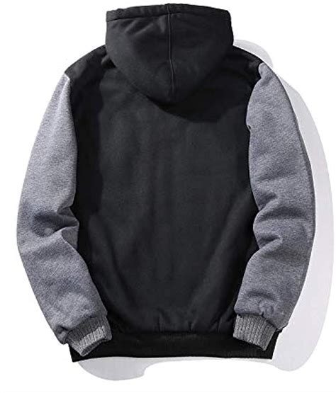 Geek Lighting Hoodies For Men Heavyweight Fleece Sweatshirt Full Zip