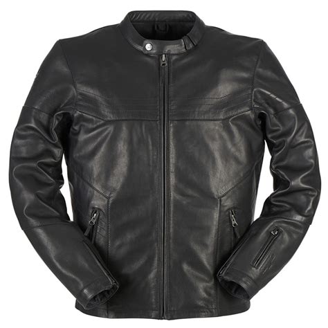 Blousons Moto Cuir Homme Allan Furygan Noir