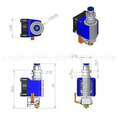 3d Printer Extruder Hot End Upgrade 8 Steps With Pictures Instructables