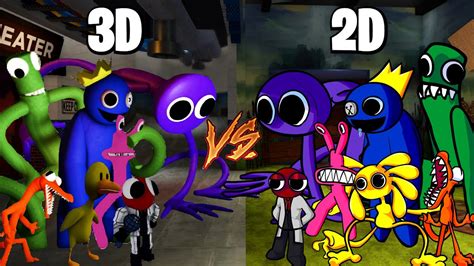 Rainbow Friends D Vs D Friday Night Funkin Roblox Rainbow Friends