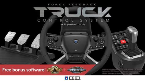 Get Behind The Wheel Hori Unveils Its New Truck Control System For Pc