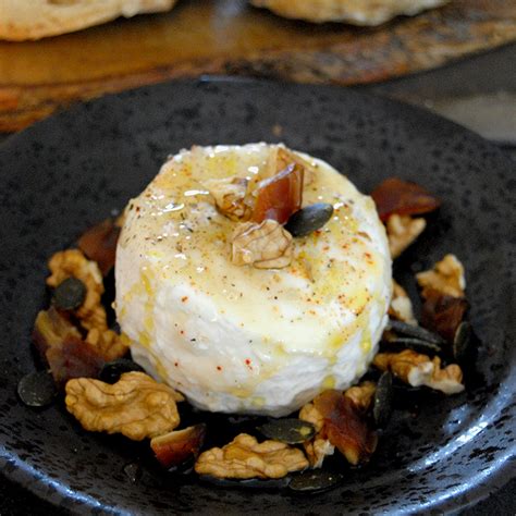 Recette Fromage de chèvre au miel et fruits secs facile rapide