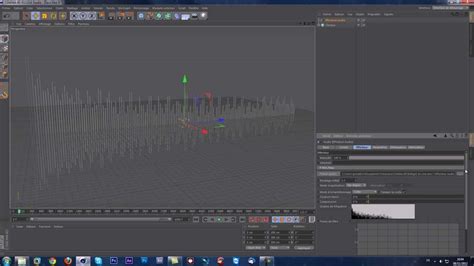Cinéma 4D faire réagir une piste audio avec l Effecteur Audio YouTube