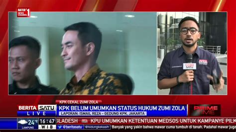 Kpk Belum Umumkan Status Hukum Zumi Zola Youtube