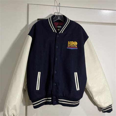 Vintage Inside The NFL Varsity / Letterman Jacket... - Depop