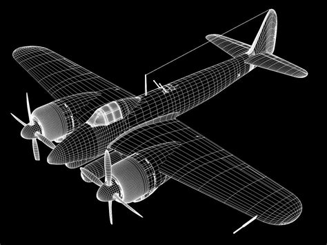 Nakajima J5n Tenrai 3d Model Cgtrader