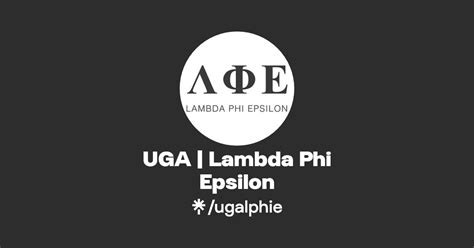 UGA Lambda Phi Epsilon Instagram Linktree