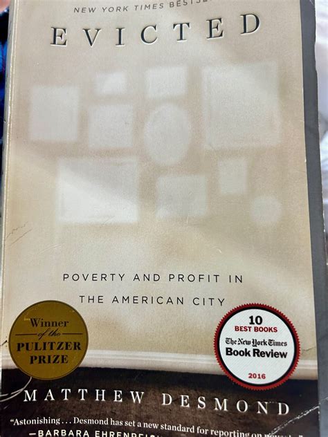 Pulitzer Prize Winning Book On Broken Housing System Ken Sturm Posted