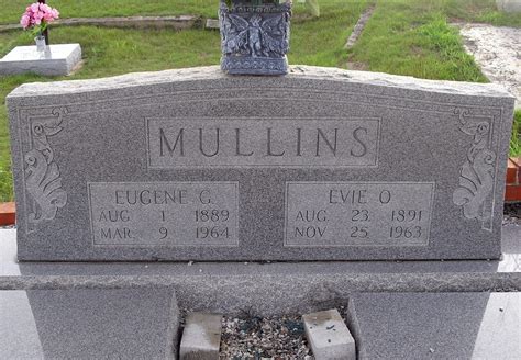 Evie Oneal Maddox Mullins M Morial Find A Grave