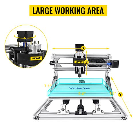 Vevor Machine Graver Cnc Axes X X Cm Kit Graveur