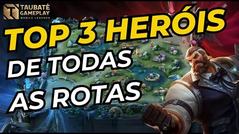 Melhores Her Is De Cada Rota Mobile Legends Mlbb Youtube