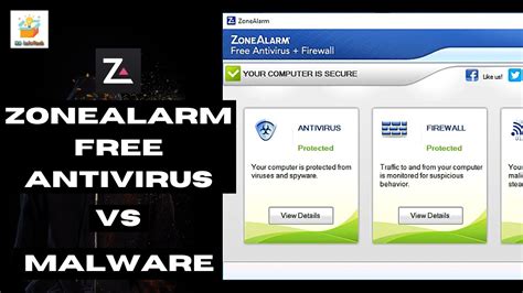 ZoneAlarm Free Antivirus Vs Malware Test Antivirus Review Pros