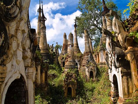 The Crumbling Village Of Temples Lost To The Myanmar Jungle