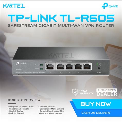 Tp Link Er Safestream Gigabit Multi Wan Vpn Router Tp Link Er