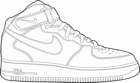 Lebron Basketball Shoes Coloring Pages