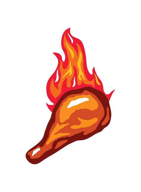 International Hot And Spicy Food Day Chicken Illustration Vector Art At Vecteezy