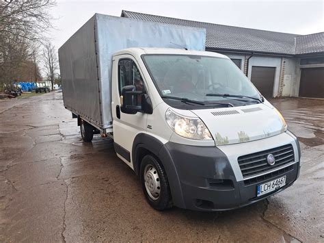 Fiat Ducato Skrzynia Plandeka 12r Klimatronik Pneumatyka Boxer Jumper