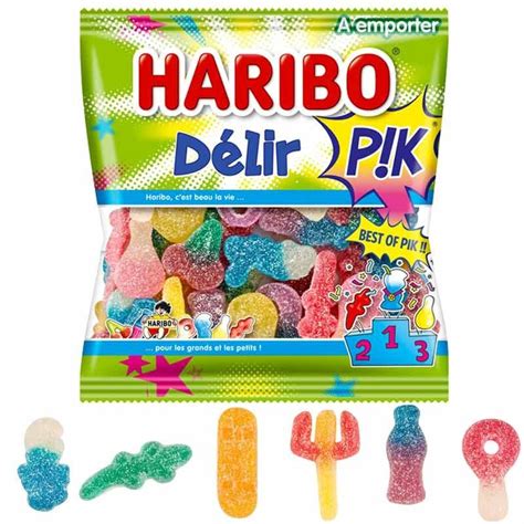 Le Top Du Pik Haribo Tous Les Bonbons Pik Haribo Dans Un Sachet