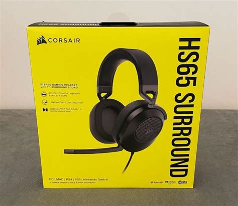 Corsair HS65 Surround Headset Review