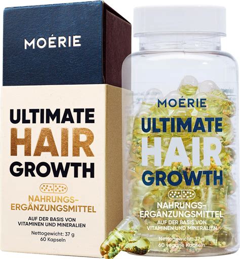 MOERIE Haar Vitamine extra hochdosiert mit Biotin Zink Selen für