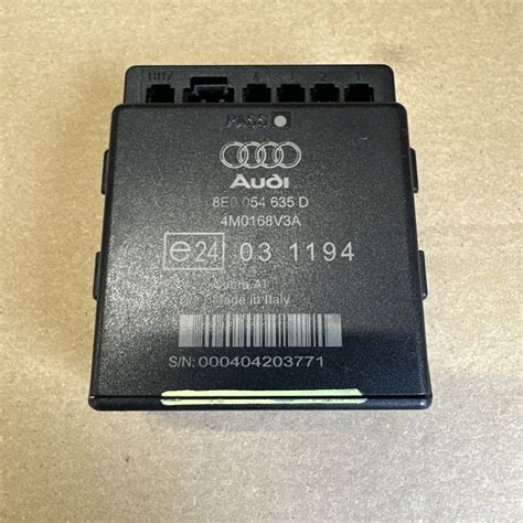 2010 18 AUDI A1 8X PDC PARKING SENSOR ECU CONTROL MODULE 8E0054635D EBay