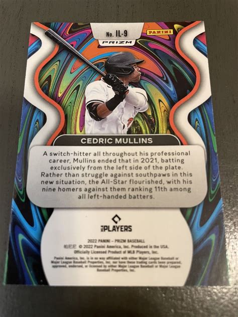 2022 Prizm Cedric Mullins Illumination Giraffe EBay