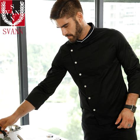 Head Chef Jacket Unisex Long Sleeve Uniform Mkholding